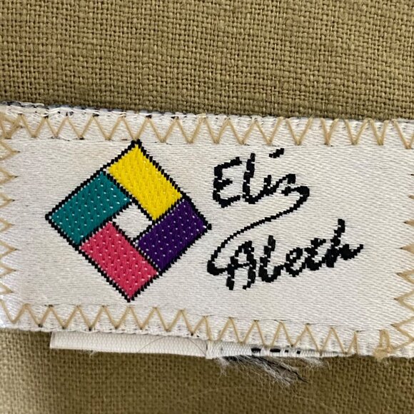 Vintage Art to Wear Jacket XL Patchwork Mixed Print Button Top Boho Eclectic - Picture 7 of 9